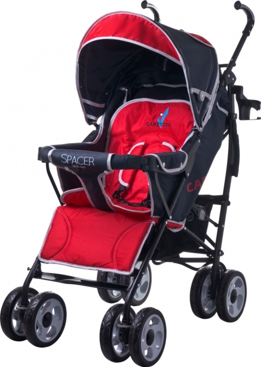 Wózek dziecięcy Caretero Spacer Deluxe Red