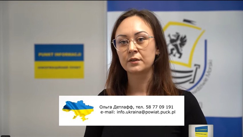 Pomoc dla Ukraińców w powiecie puckim. Starostwo Powiatowe otworzyło Punkt Informacji. Porozumiesz się po ukraińsku i polsku