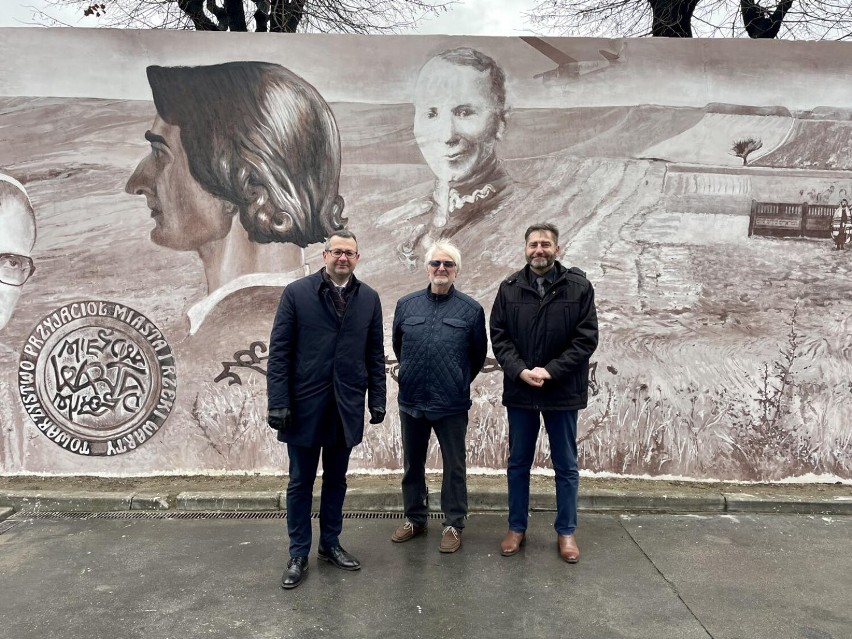 Historyczny mural w Warcie. To dzieło na skalę Michała...