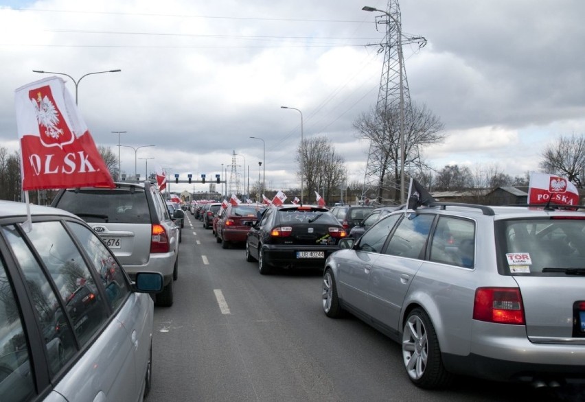Zwolennicy budowy toru w Lublinie manifestowali po raz...