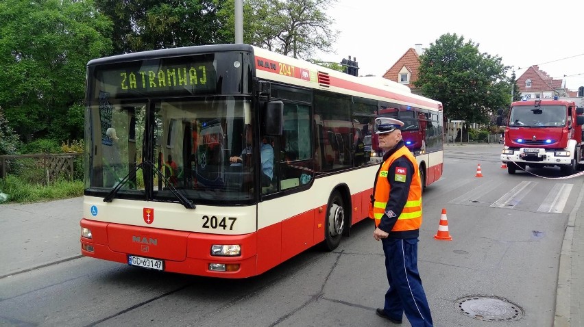 Zderzenie tramwajów we Wrzeszczu. 10 osób w szpitalu [ZDJĘCIA, WIDEO]