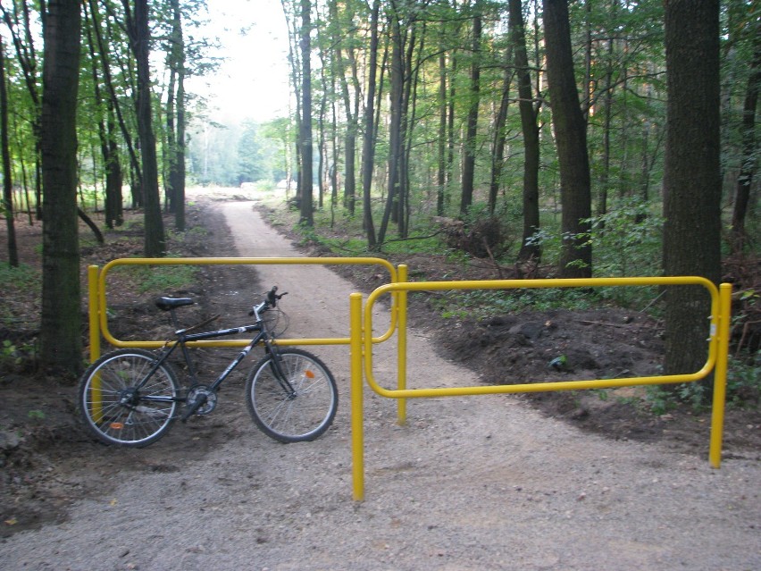 Przy zalewie Nakło-Chechło powstała ścieżka rowerowa dla rowerzystów [ZDJĘCIA]