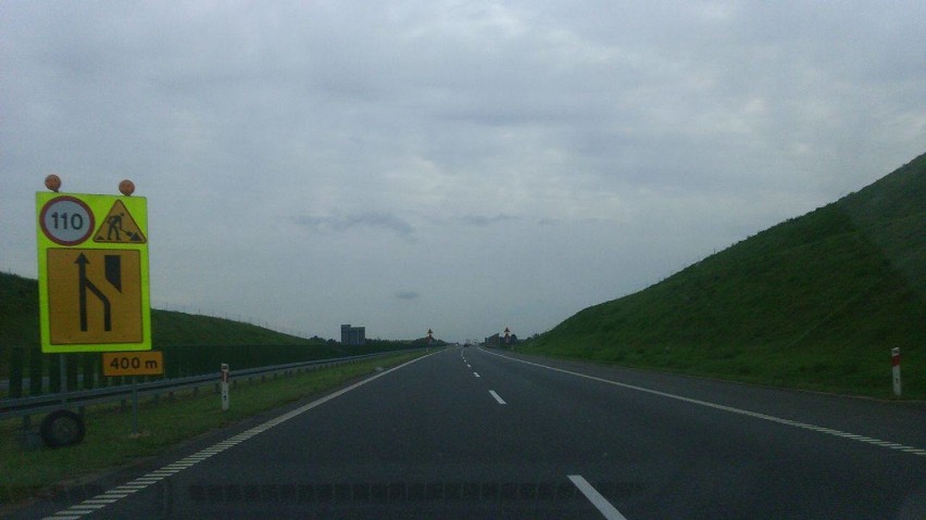 Autostrada A1 na odcinku Pyrzowice - Piekary Śląskie znów jest naprawiana [ZDJĘCIA]