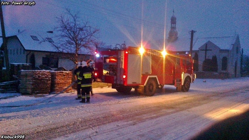 Pożar w Iwanowicach Dużych