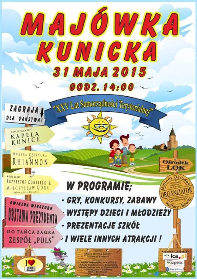 Majówka w Kunicach już w ten weekend!