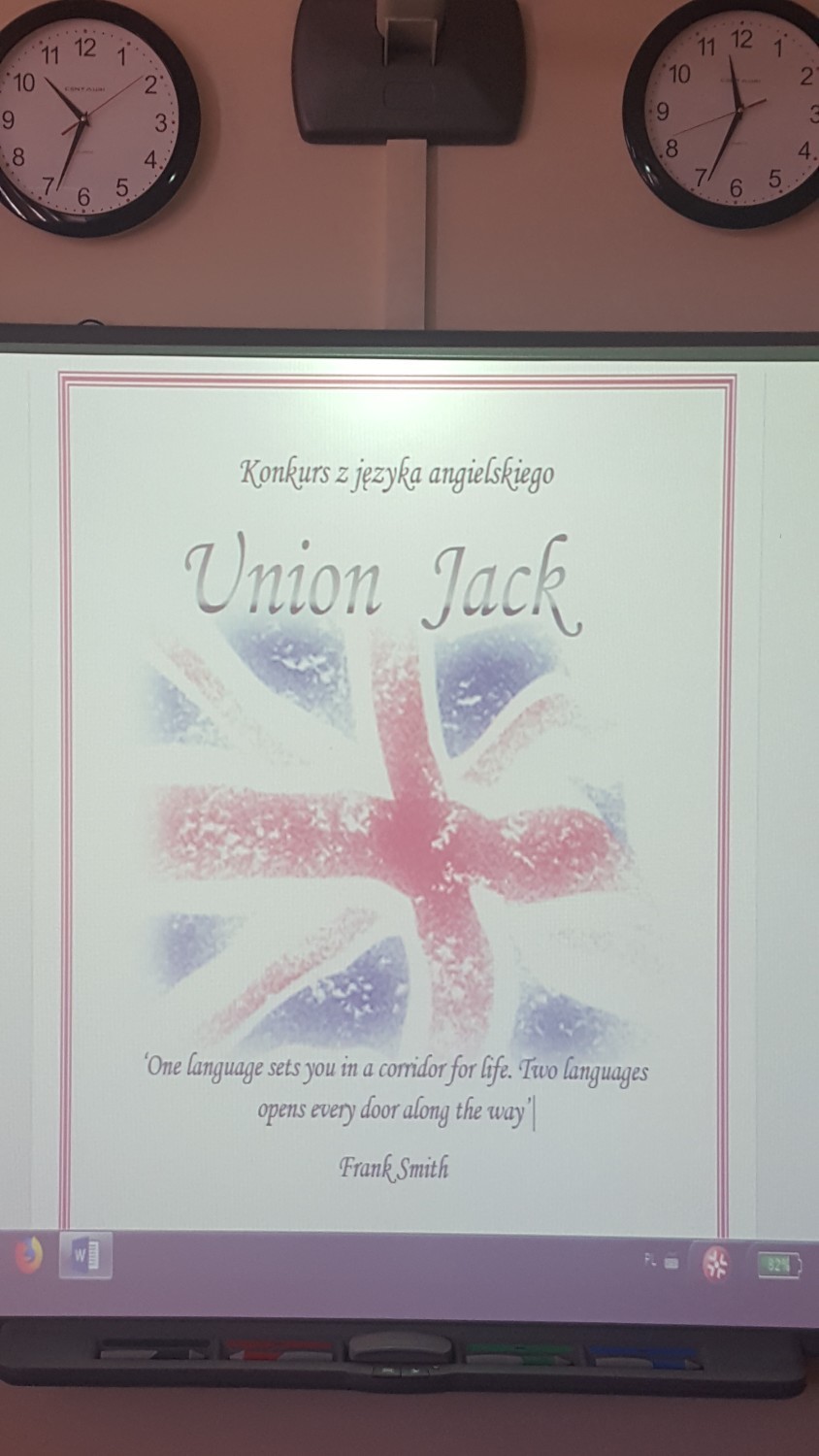 Międzyszkolny konkurs języka angielskiego: „The Union Jack” w ZSP w Przyprostyni