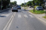 Potrącenie rowerzystki na ulicy Czaplinieckiej w Bełchatowie