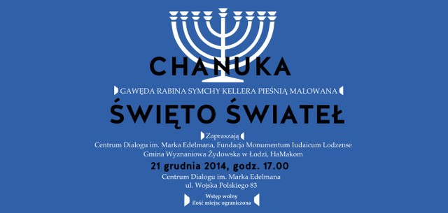 Chanuka - Święto Świateł w Centrum Dialogu w Łodzi
