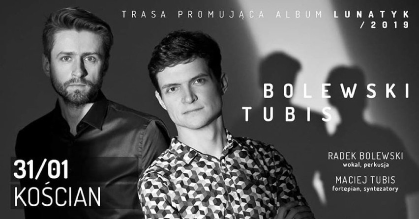 Koncert Bolewski/Tubis w Kościanie. Promują swój nowy album 