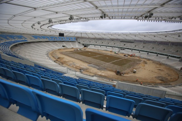 Modernizacja Stadionu Śląskiego - 20 marca 2017 roku.