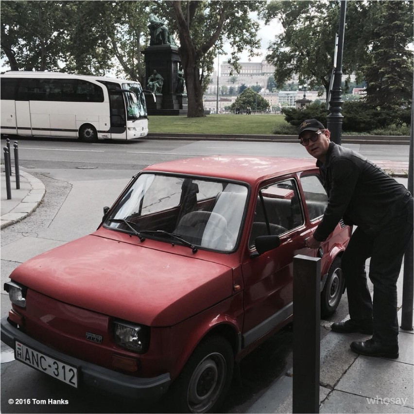 Fiat 126p dla Toma Hanksa niebawem dotrze do Bielska-Białej