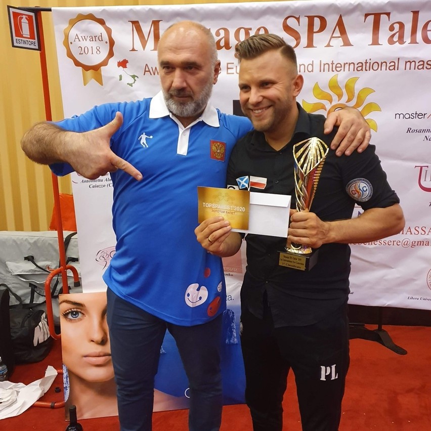 Paweł Lamparski, Mistrz Świata w masażu, mieszka w Jaśle. Poznajcie jego historię