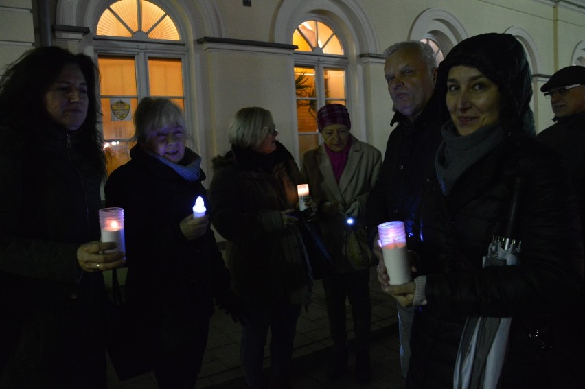 Protest pod Sądem Rejonowym w Oświęcimiu