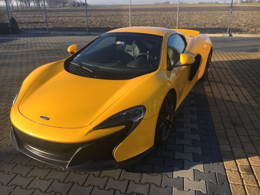 McLaren Spider, który brał udział w wypadku, był wart ok....