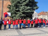 W Sandomierzu obchodzono Światowy Dzień Osób z Zespołem Downa. Był niezwykły przemarsz na Rynek. Zobacz zdjęcia