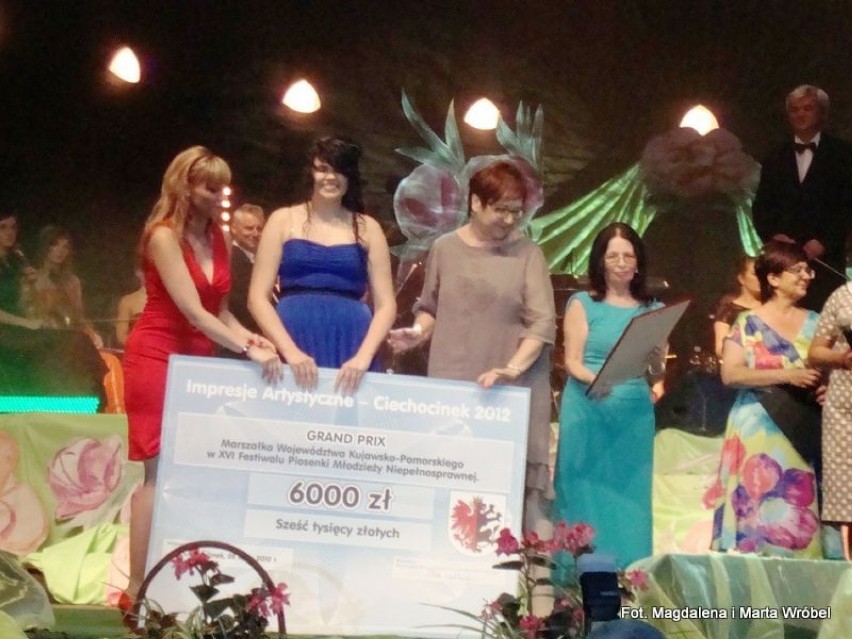 Laureatka Grand prix 2012- Daria Barszczyk
