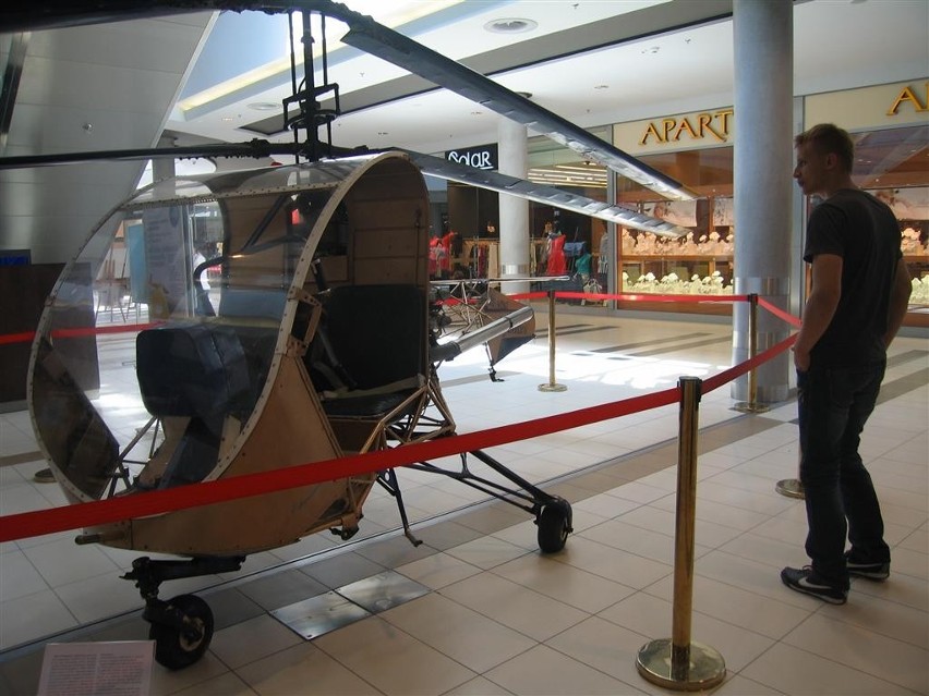 Wystawa lotnicza w piotrkowskim Focus Mall