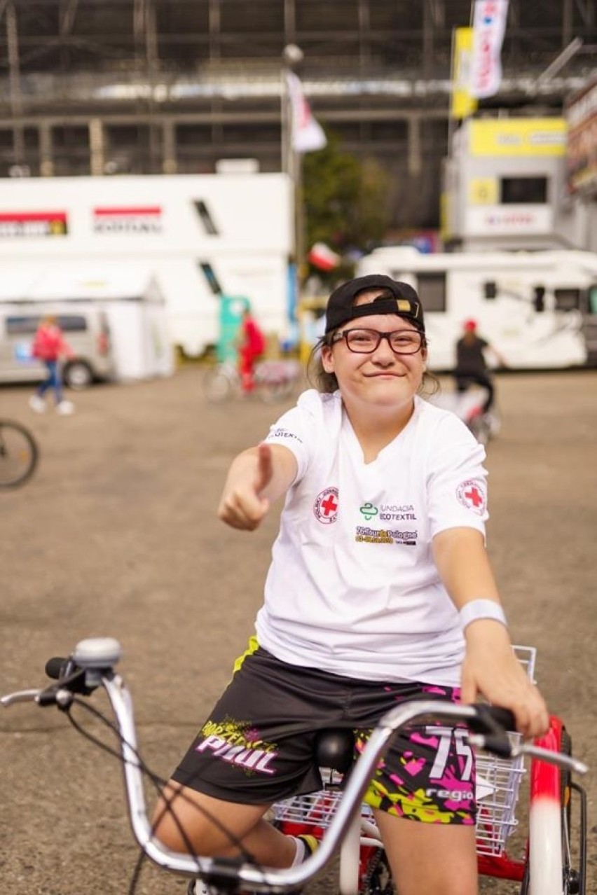 Ostrowianka na Tour de Pologne. Kamila jechała w odcinku specjalnym dedykowanym osobom niepełnosprawnym