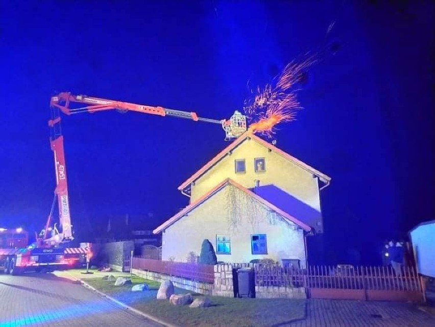 Pożar sadzy w przewodzie kominowym na Osiedlu Radzikowo w Kołobrzegu