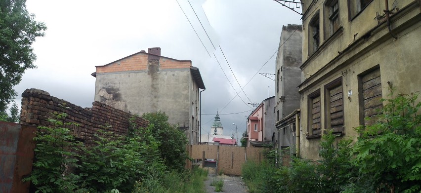 Ulica Górna w Będzinie.