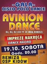 Gala Disco Polo w Kidowie: Wystąpi grupa Avinion Dance