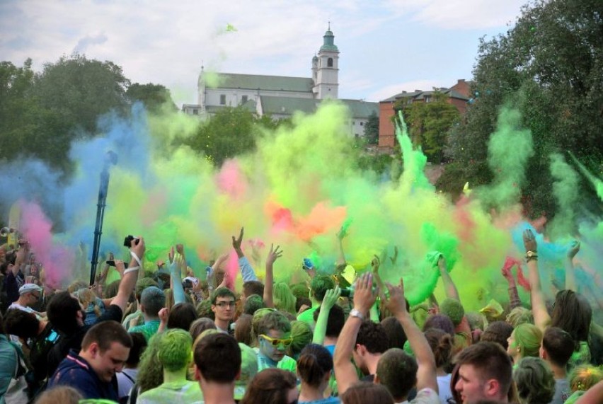 Pierwszy festiwal kolorów w Lublinie