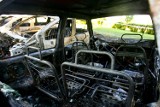 Spalone samochody w Nowej Rudzie