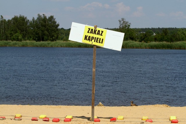 Zakaz kąpieli na "Słoneczku"