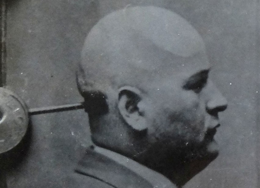 Adolf Rupp pod koniec lat 20. Zdjęcie z policyjnej kartoteki