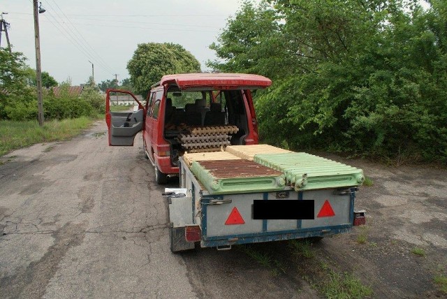 Dzięki interwencji policji udało się zatrzymać złodziei