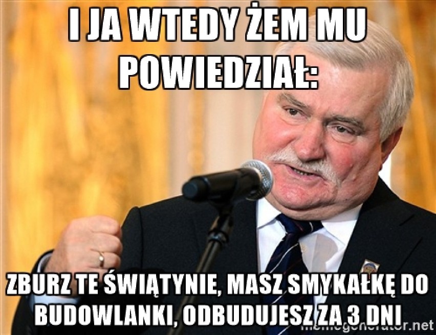 Wałęsa zainspirował Trumpa do prezydentury? Internauci bezlitośni [MEMY]