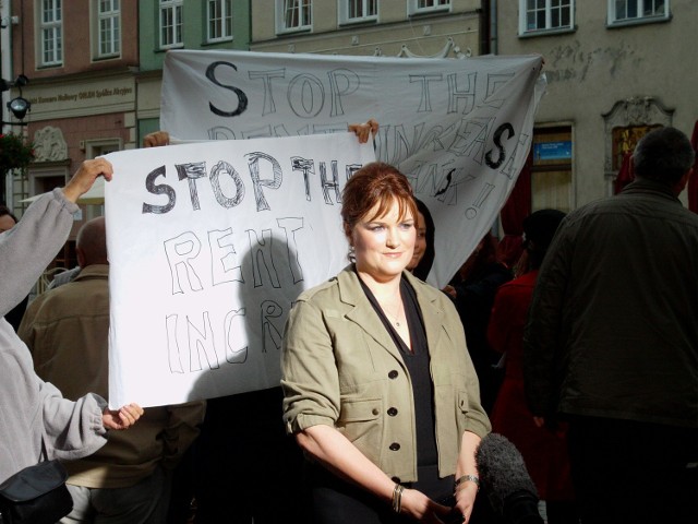 Grupa Nic O Nas Bez Nas zakłóciła relację z Gdańska stacji CNN. ...