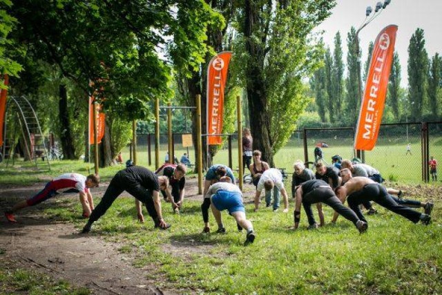 Trening Boot Camp w Parku Szczęśliwickim 22 listopada