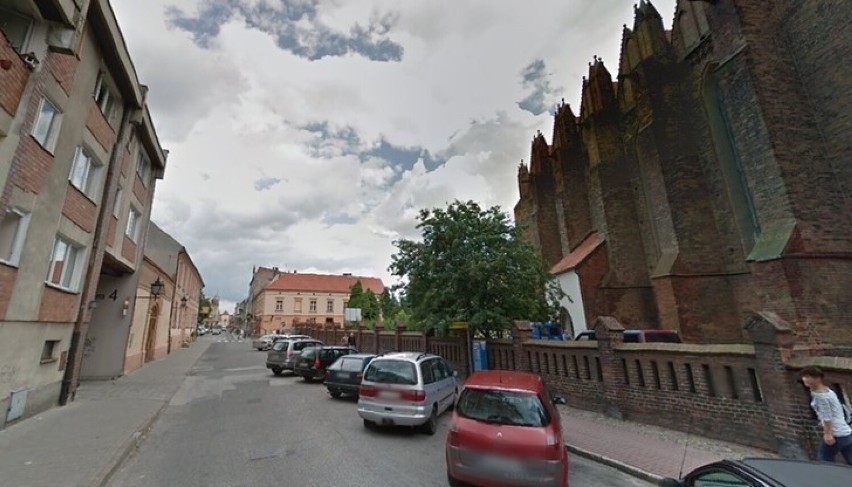 Chełmno, ulica Franciszkańska.