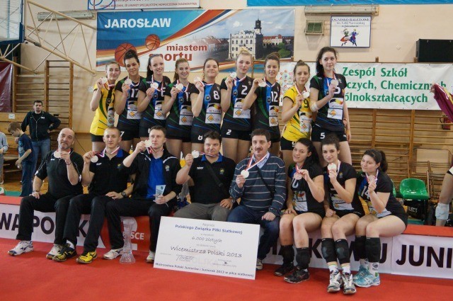 Siatkówka w Mysłowicach: Silesii Volley, wicemistrzynie Polski juniorów
