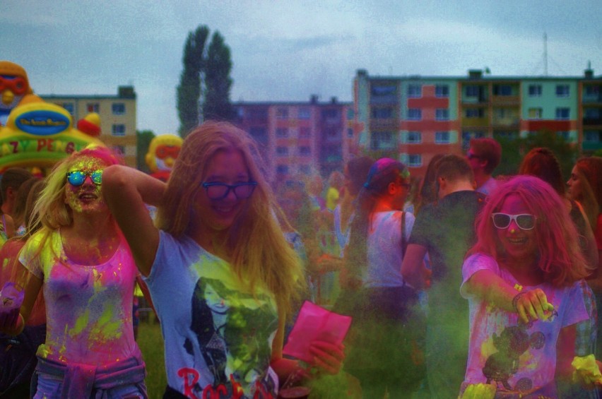 Festiwal kolorów i baniek mydlanych w Inowrocławiu
