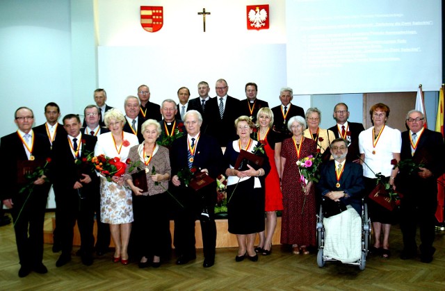 Laureaci medalu Zasłużony dla Ziemi Sądeckiej.