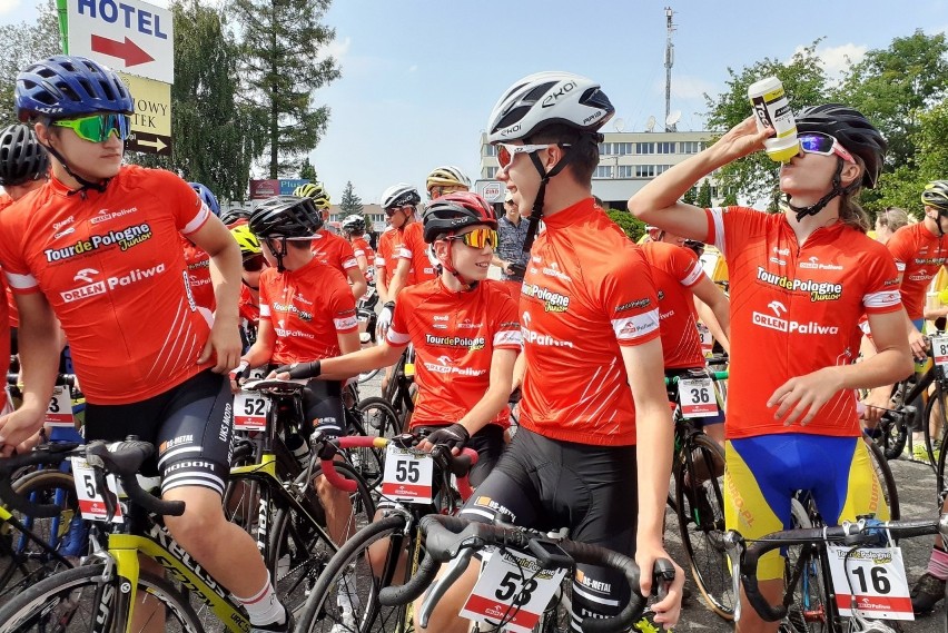 Tour de Pologne Junior w Bielsku-Białej. Zawodnicy musieli...