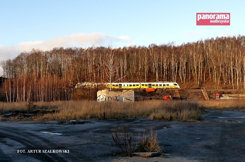 Trwa budowa przystanku kolejowego Wałbrzych Centrum