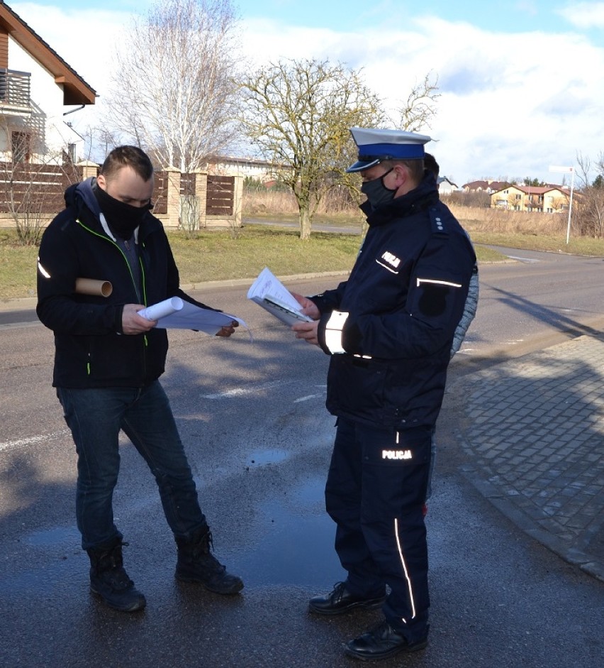 Spotkanie przed przebudową ulicy Gałczyńskiego w Pruszczu Gdańskim. Omówiono problematyczne kwestie