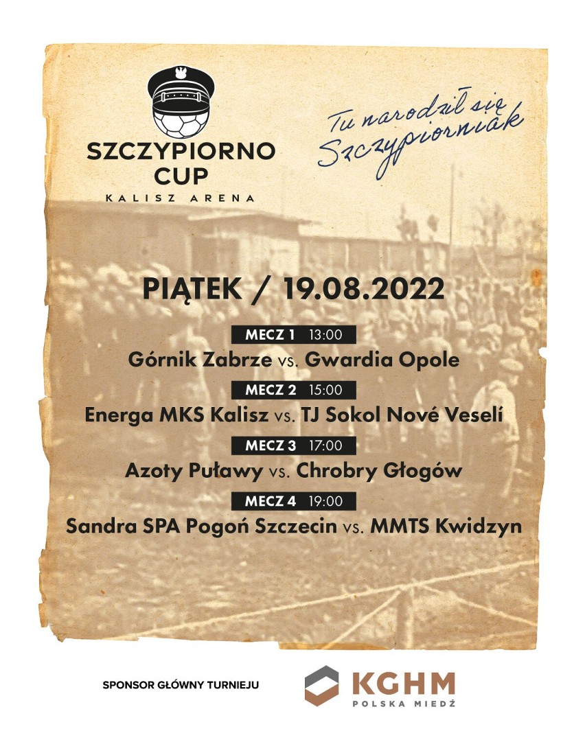 Startuje Szczypiorno Cup, przedsezonowy turniej piłki ręcznej w Kaliszu