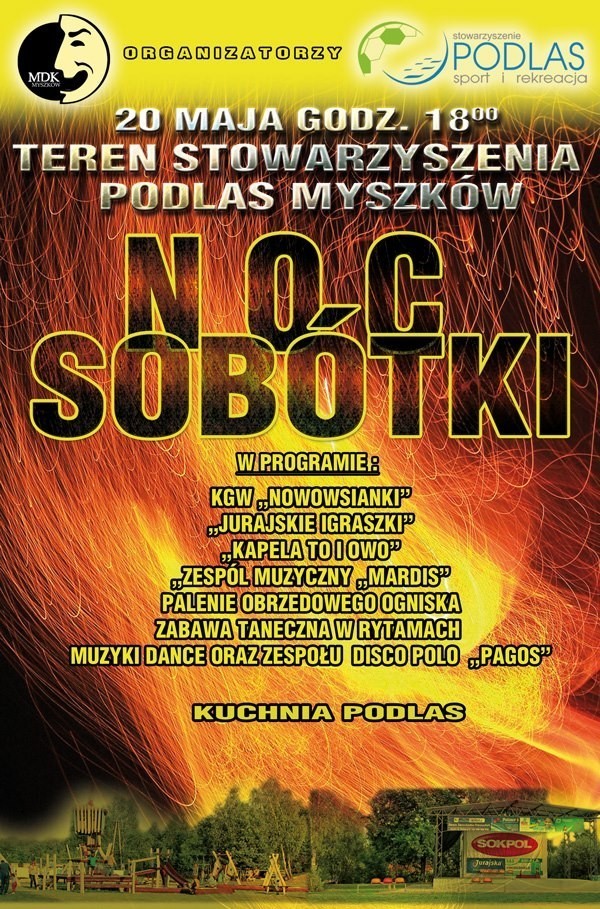 Plakat imprezy Sobótka na Podlasie