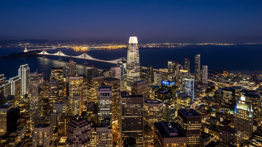 Salesforce Tower w San Francisco