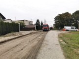 Budowa drogi w Turzy, to drugi etap budowy obwodnicy Damasławka. Praca wre!