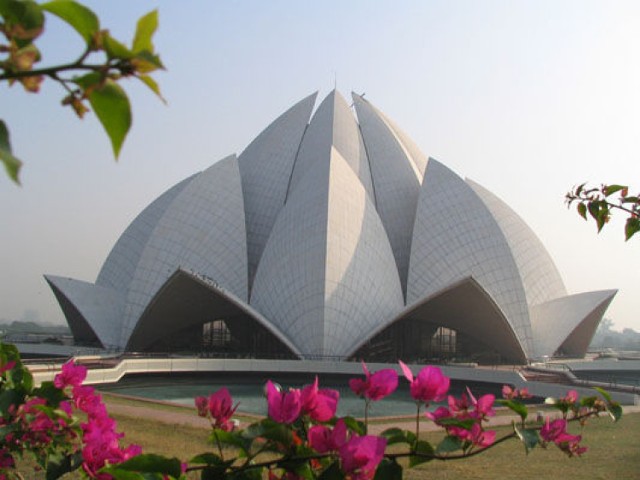 Bahaicka Swiatynia Lotosu w New Delhi, India