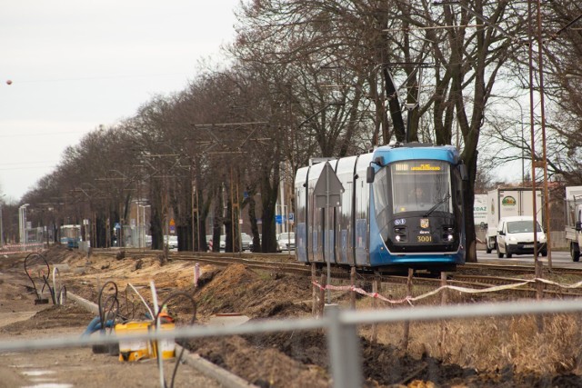 Przebudowa ulicy Kosmonautów we Wrocławiu 31.12.2021