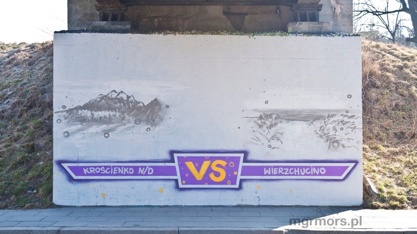 Sądecki Banksy, czyli Mgr Mors, stawia odbiorców przed wyborem. Kolejna odsłona „Serialu na Węgierskiej” w Nowym Sączu