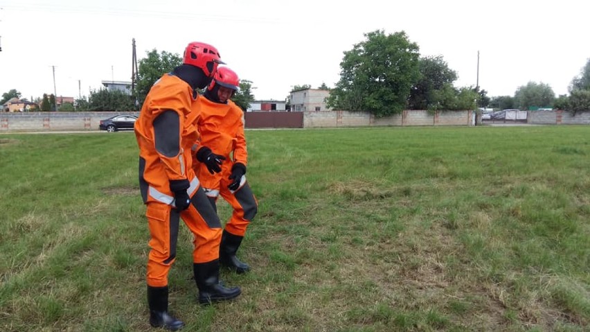 Druhowie z OSP Chocz odbyli ćwiczenia z ratownictwa wodnego