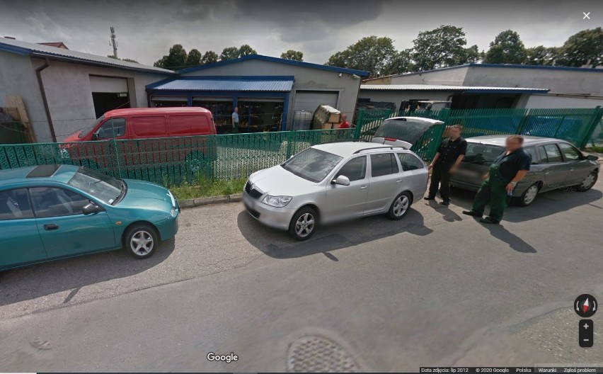 Kogo przyłapały kamery Google Street View na drogach w...