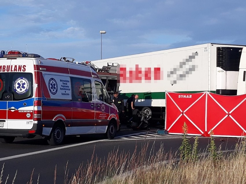 Wypadek wydarzył się na dawnej drodze krajowej numer 10, na...